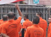 Bangun Semangat Pagi, WBP Lapas Sidoarjo Awali Hari dengan Senam dan Pengarahan