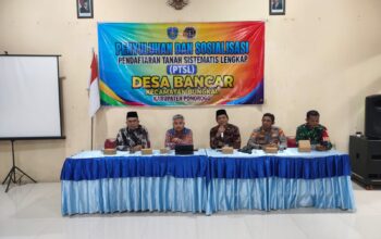 Kantor Pertanahan Ponorogo Gandeng Pemdes Bancar Gelar Sosialisasi PTSL TA 2026