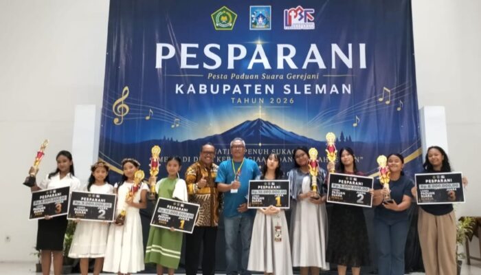 Paroki Banteng Sabet Dua Juara 1 Pasparani Kabupaten Sleman 2026
