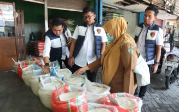 Satgas Pangan Polresta Sidoarjo Cek Pasar Larangan, Pastikan Stok Bahan Pokok dan Harga Tetap Stabil
