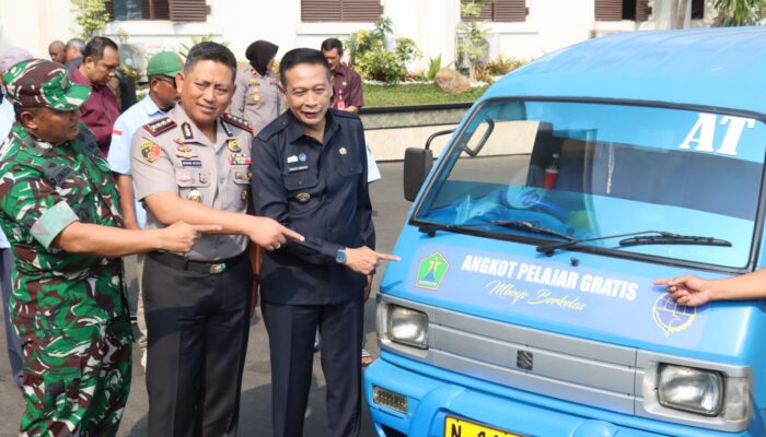 73 Angkot Gratis Diluncurkan di Kota Malang, Kapolresta Dorong Tekan Risiko Kecelakaan Pelajar