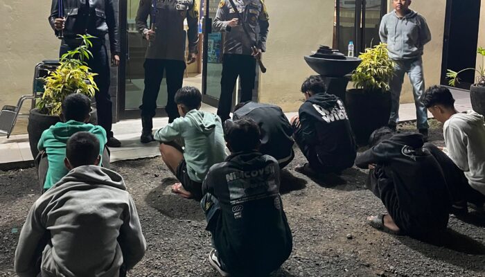 Aksi Tawuran Pelajar di Magelang Digagalkan, 12 Remaja Diamankan Polisi