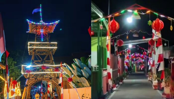 Desa Jipang Banyumas Kembali Curi Perhatian, Dekorasi Kemerdekaan Memukau Warga