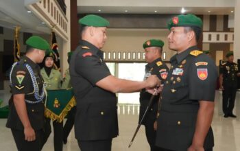 Tongkat Komando Korem 071 Berganti, Lukman Hakim Serahkan Estafet Kepemimpinan kepada Sidik Wahyono