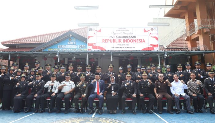 113 Warga Binaan Rutan Purworejo Terima Remisi HUT ke-81 RI, 6 Orang Langsung Bebas