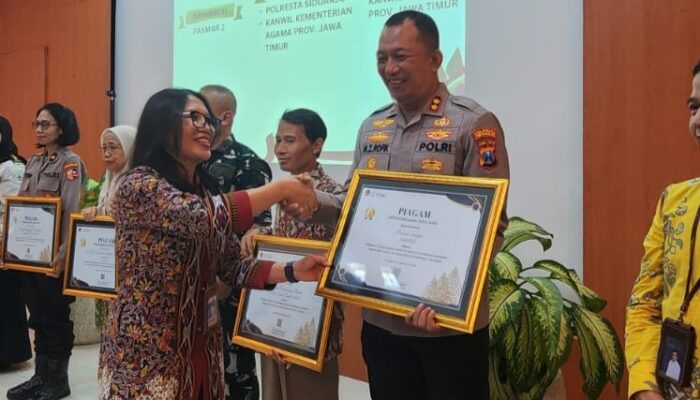 Polresta Sidoarjo Raih Tiga Penghargaan Pengelolaan Anggaran Semester I 2026