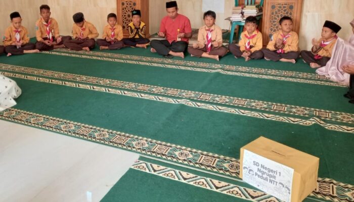 Solidaritas Siswa SD di Ponorogo: Sisihkan Uang Saku demi Bantu Korban Gempa NTT