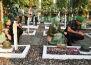 Tabur Bunga di TMP Tanjung Nirwana, Korem 071/Wijayakusuma Kenang Pengorbanan Para Pahlawan