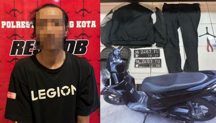 Resmob Polresta Malang Kota Bekuk Pelaku Curanmor di Rumah Kos, Motor Korban Berhasil Diamankan