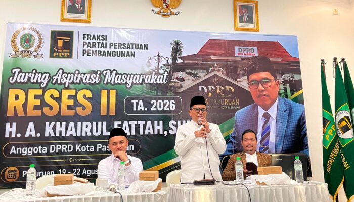 Reses Khairul Fattah di DPC PPP Pasuruan Serap Aspirasi Pendidikan hingga Dukung Kegiatan Fatayat NU