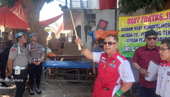 Proyek Barak Dalmas Polres Pasuruan Kota Disorot, FPJK Pertanyakan Spek Material hingga K3