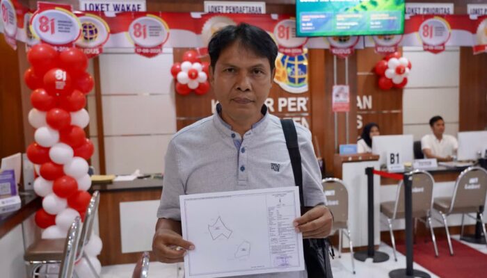Warga Kudus Rasakan Cepatnya Layanan Pengukuran Terjadwal, PBT Terbit Hanya Dua Hari