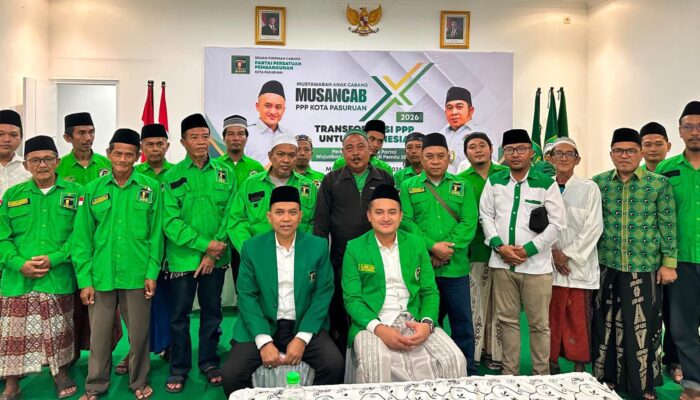 Musancab X Serentak, PPP Kota Pasuruan Bidik Penguatan Akar Rumput Menuju Pemilu 2029