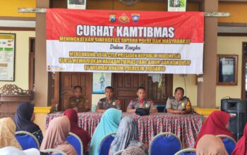 Curhat Kamtibmas di Jambangan, Polresta Sidoarjo Dorong Warga Aktif Jaga Keamanan Lingkungan