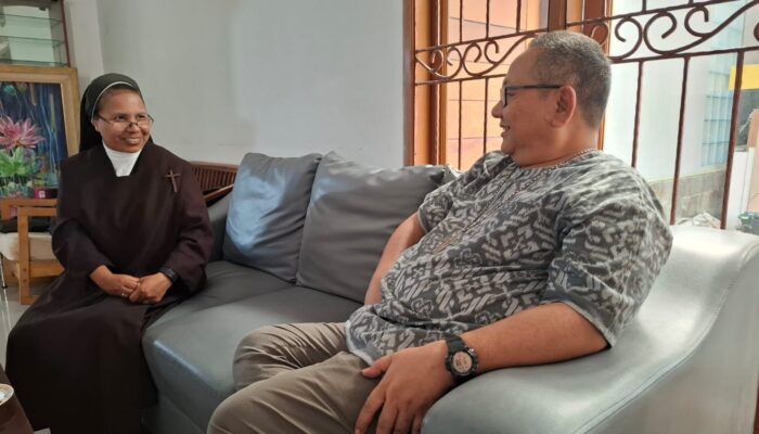 Pertemuan dengan Sr Maria Dolorosa dan Kisah Patung Yusuf Arimatea Bukan Kebetulan