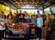 Tim Mabes TNI Gencarkan Penyuluhan Karhutla, Sasar Warga Sejumlah Desa di OKI