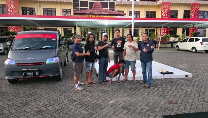 Baru Bawa Kabur Pick Up, Maling Langsung Diburu Macan Baluran dan Ditangkap di Besuki