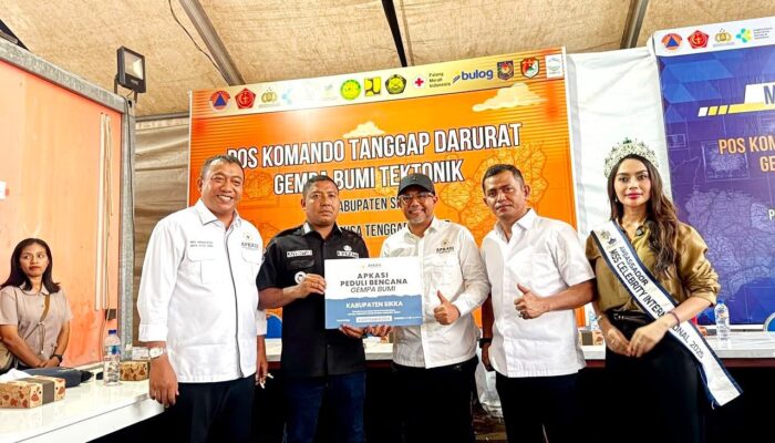 Gus Haris Diutus APKASI Salurkan Bantuan Kemanusiaan untuk Korban Gempa NTT