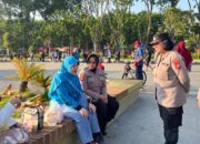 Polwan Polresta Sidoarjo Kawal Car Free Day, Pastikan Warga Nyaman Beraktivitas