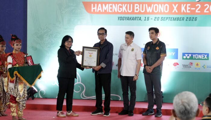 Turnamen Bulu Tangkis Piala Raja Hamengku Buwono X Ke-2 Resmi Dibuka: Pecahkan Rekor MURI dan Siap Go International