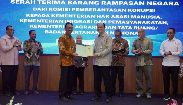 Aset Rampasan Negara Rp763,1 Juta Diserahkan ke ATR/BPN, untuk Apa?