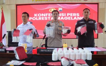 31 Pil Yarindo Disita, Polresta Magelang Ungkap 10 Kasus Narkoba