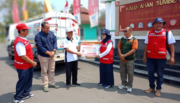Empat Kapanewon di Sleman Kekeringan, PMI Bantu Air Bersih