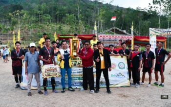Final Golkar Cup 2026 Meriah, Turnamen Sepak Bola di Batur Dongkrak UMKM