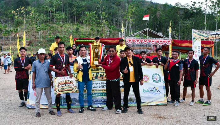 Final Golkar Cup 2026 Meriah, Turnamen Sepak Bola di Batur Dongkrak UMKM