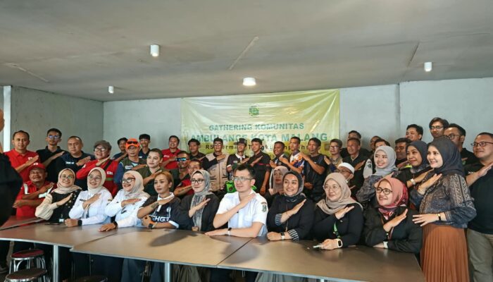 Kuatkan Sinergitas, RS Hermina Tangkubanprahu Gelar Gathering Bersama Komunitas Ambulans Kota Malang