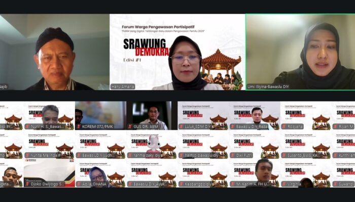Bawaslu DIY Waspadai Politik Uang Lewat Transaksi Digital pada Pemilu 2029