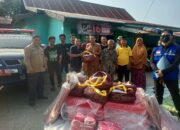 Lurah Mamunyu Salurkan Bantuan Pemkab Mamuju untuk Warga Terdampak Angin Kencang