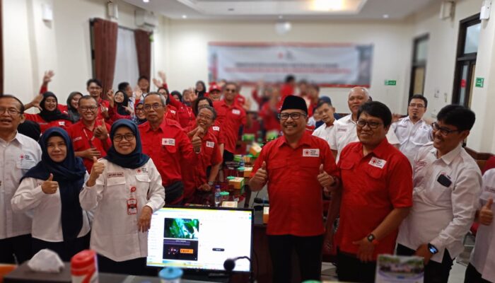 Pengurus PMI Bantul dan Madiun Stuba Pengelolaan Aset dan Keuangan PMI Sleman