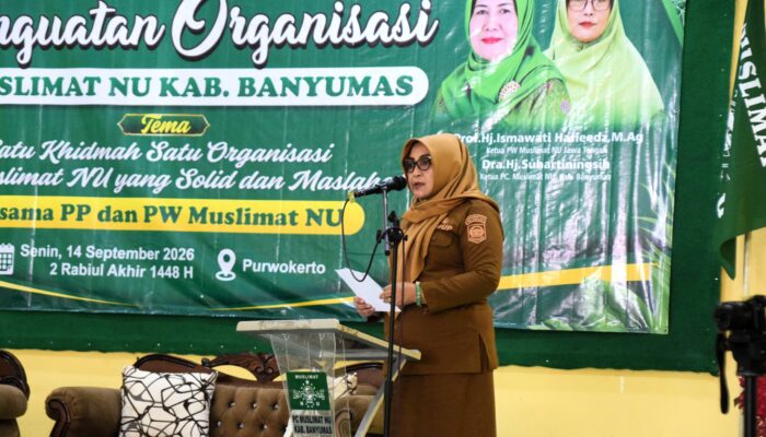 Wabup Banyumas Dorong Muslimat NU Perkuat Soliditas Kader dan Peran di Masyarakat
