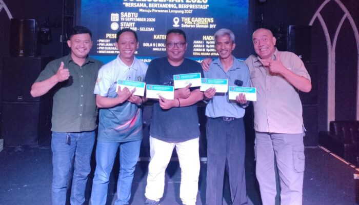 PWI DIY Raih Dua Gelar, PWI Surakarta Juara Bola 9