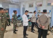 Kapolsek Sidoarjo Kota Jenguk Santri Putat yang Jalani Perawatan Medis
