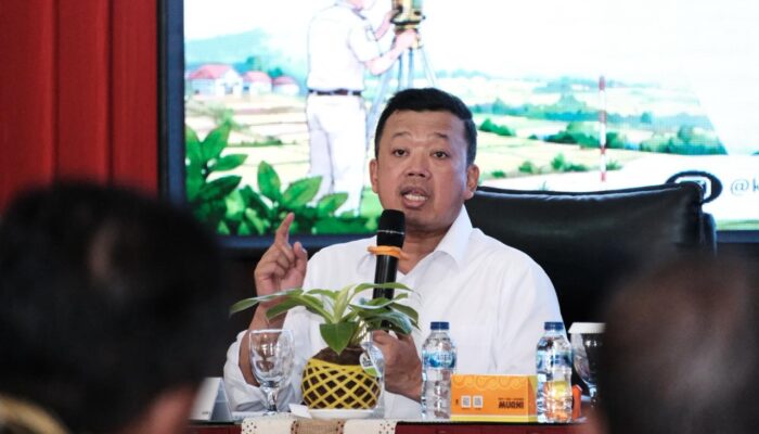 Menteri Nusron Apresiasi Kinerja Jajaran, Capaian LP2B Capai 87,52% Lebih Cepat dari Target 2029