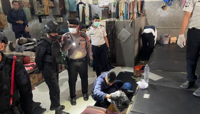 Lapas Sidoarjo Gelar Razia Gabungan, 60 Warga Binaan Negatif Narkoba
