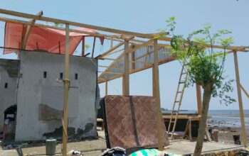 Angin Puting Beliung Terjang Simboro, Dua Rumah Warga Terdampak