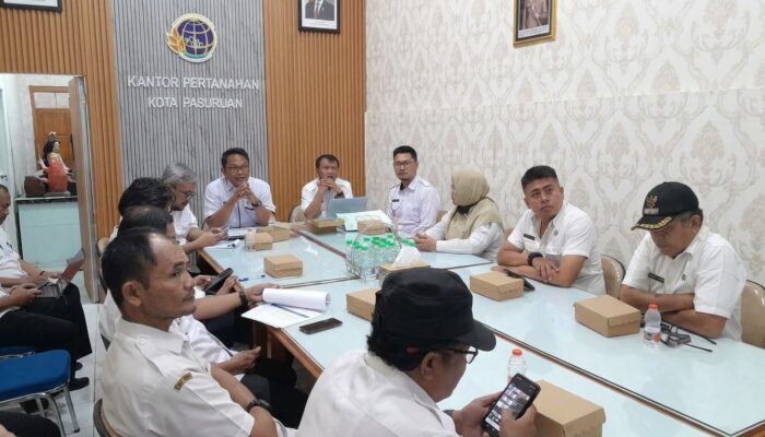 Kantor Pertanahan dan Pemkot Pasuruan Matangkan Persiapan Pengadaan Tanah JLU