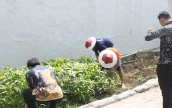 Lapas Sidoarjo Panen Kangkung, Bekali Warga Binaan Keterampilan Pertanian