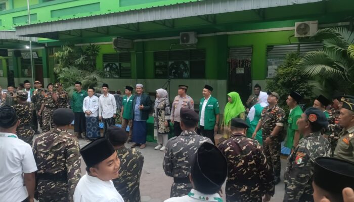 Polsek Gedangan Dukung Kaderisasi GP Ansor, Tanamkan Nilai Kebangsaan kepada Generasi Muda