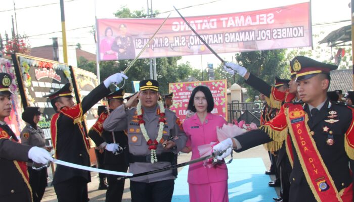 Kombes Pol. Nanang Haryono Resmi Pimpin Polresta Sleman
