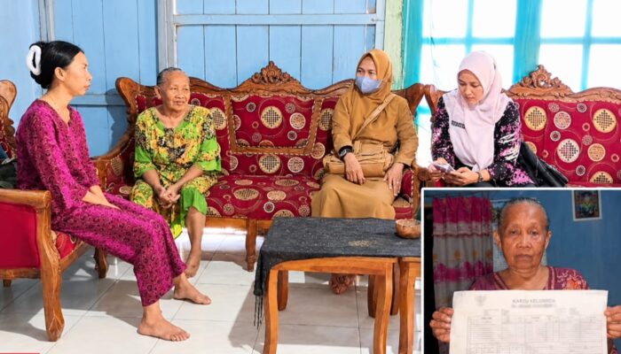 Respons Cepat Camat Suboh, Aduan Mak No Tak Pernah Terima Bansos Langsung Ditindaklanjuti