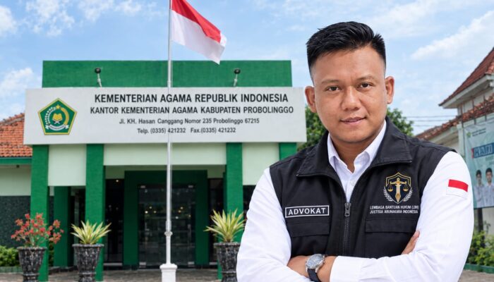 LBH Justisia Arunakara Apresiasi Kemenag Probolinggo, Minta Polemik Yayasan Ihyaul Islam Diselesaikan Sesuai Hukum