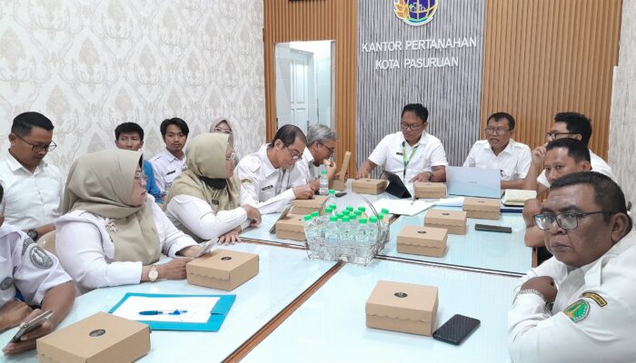 Monev Pengadaan Lahan JLU, Kantah Kota Pasuruan Petakan Kendala dan Siapkan Solusi