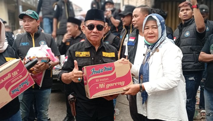 HSB Salurkan Bantuan untuk Korban Kebakaran di 8 Ulu Palembang