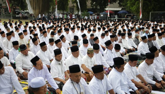 Upacara Hari Santri 2026 Di Sleman, Diisi Salat Istisqa Bermunajat Minta Hujan