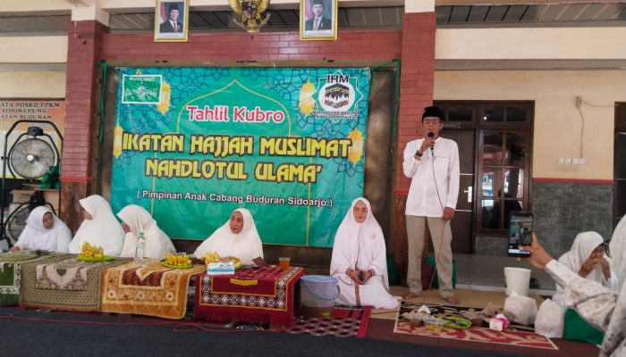 Ratusan Jamaah IHM Muslimat NU Buduran Padati Sidokepung, Perkuat Silaturahmi dan Kerukunan