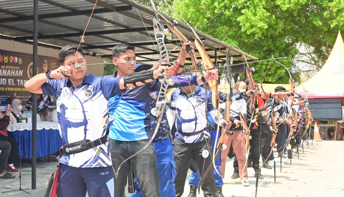 Lanud El Tari Bina Atlet Muda NTT Lewat Olahraga Panahan
